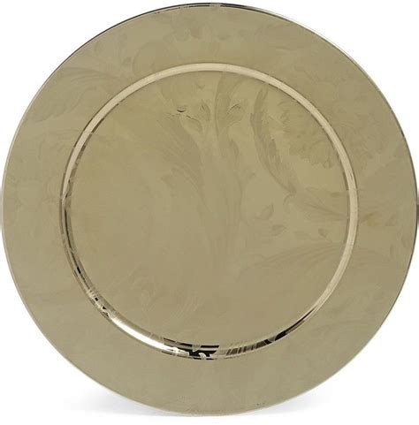 Versace ‘Vanity La Dorée’ service plate by Rosenthal 